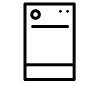 Dishwasher icon.