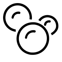 Bubbles icon.