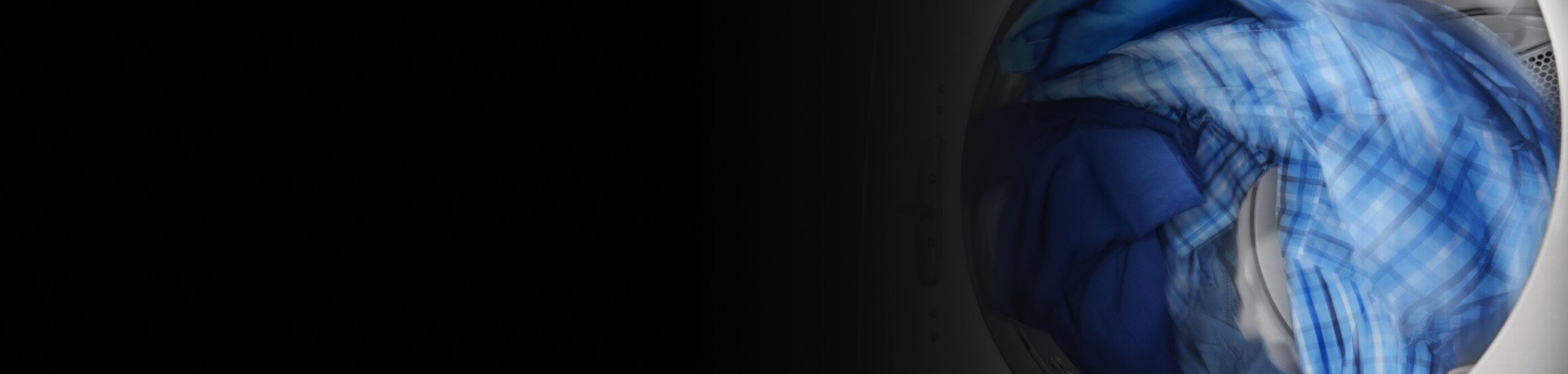 Clothes tumbling inside a dryer