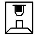 Ice dispenser icon