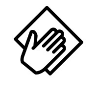 Wipe clean icon