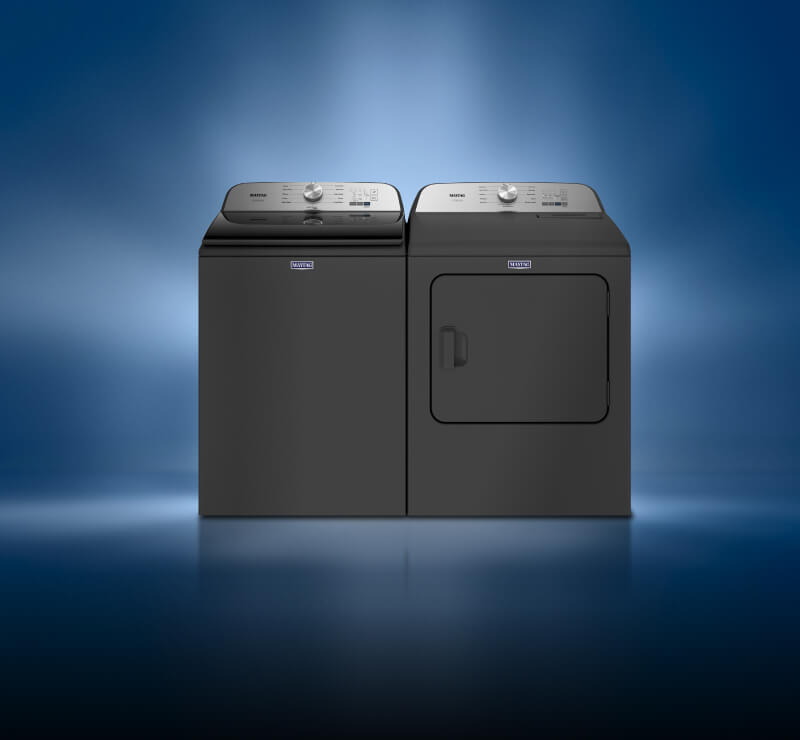 Maytag® top load washer and dryer pair