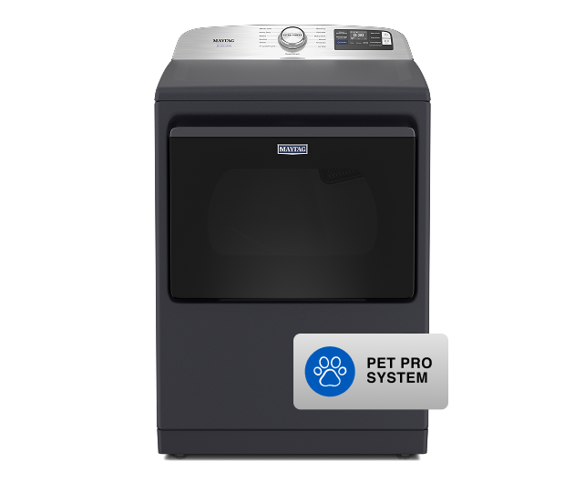 7.4 CU. FT. PET PRO TOP LOAD GAS DRYER WITH EXTRA POWER AND SANITIZE CYCLE