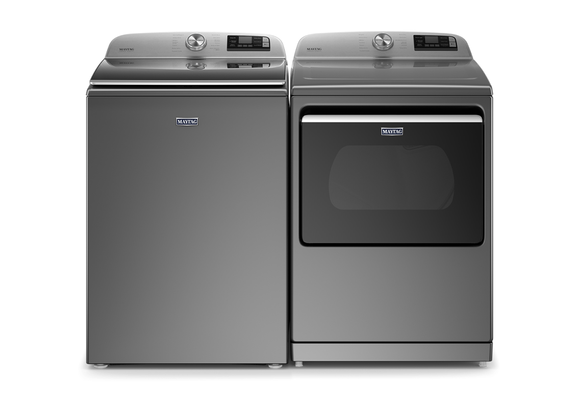 5.2 CU. FT. WASHER & 7.4 CU. FT. DRYER