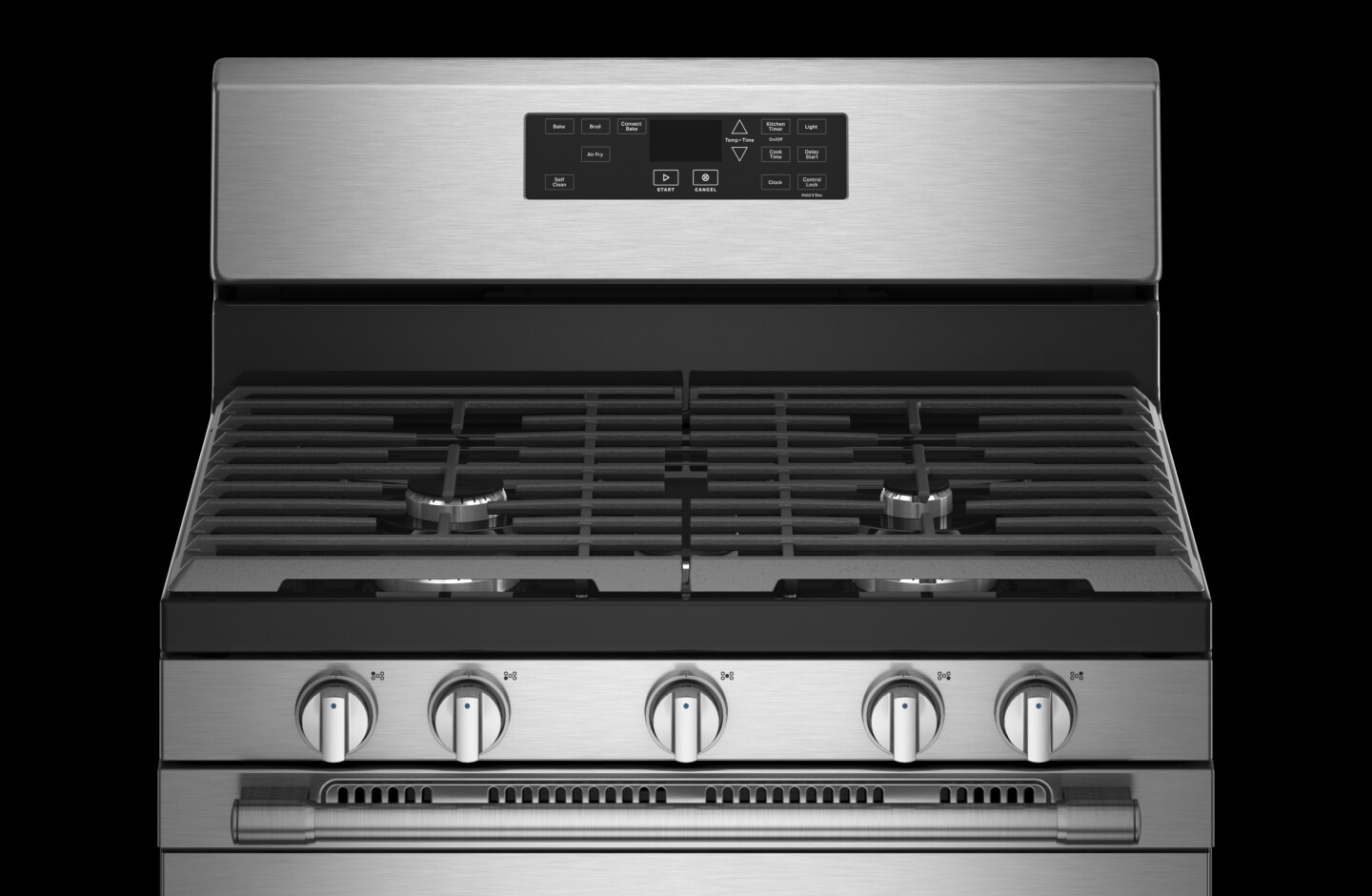 Stainless steel gas range Stainless steel gas range