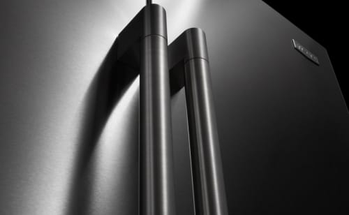 Close-up of Maytag® refrigerator side-by-side refrigerator