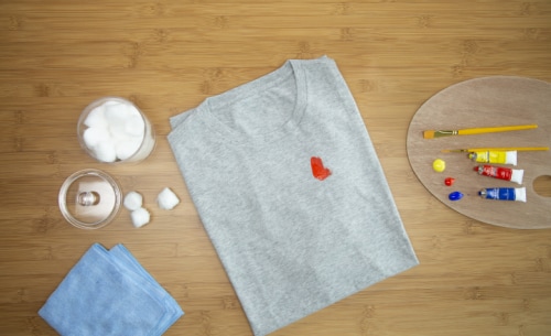  How to Get Common Paint Stains Out of Clothes