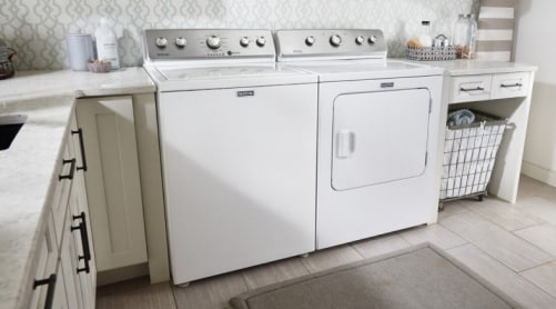 Maytag® top load laundry pair 