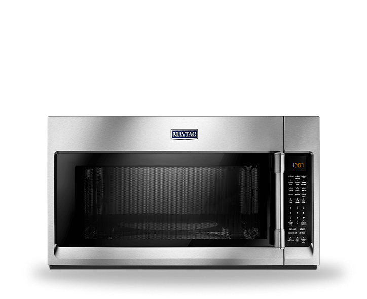 Maytag® over-the-range microwave.