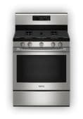 Maytag® appliances in stainless steel.