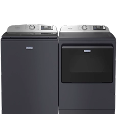 A Maytag® Top Load Washer and Dryer Pair