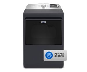 A 7.4 CU. FT. TOP LOAD ELECTRIC DRYER