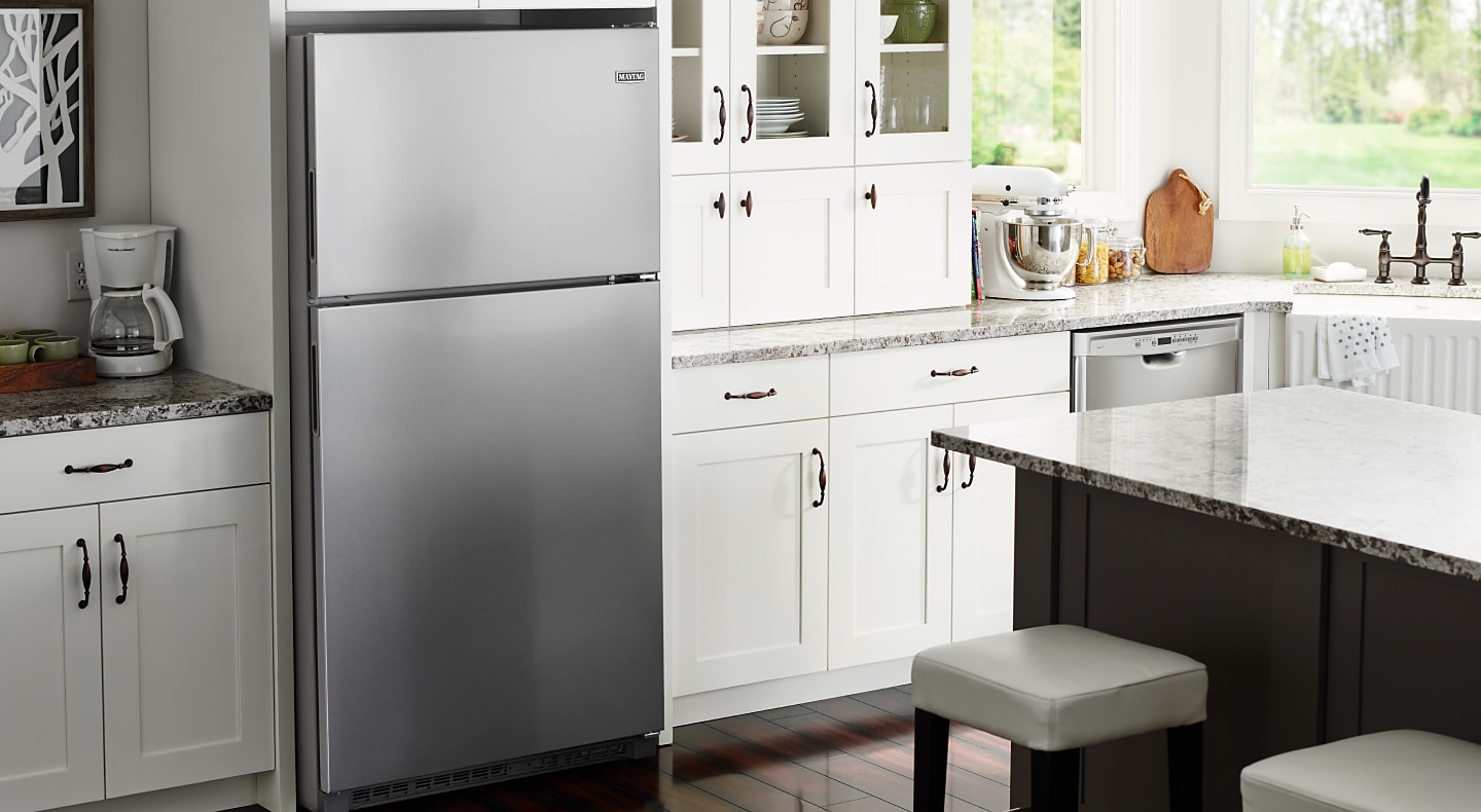 Large Capacity Refrigerators for Bigger Families | Maytag