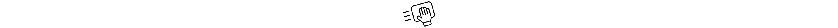 Hand wiping icon