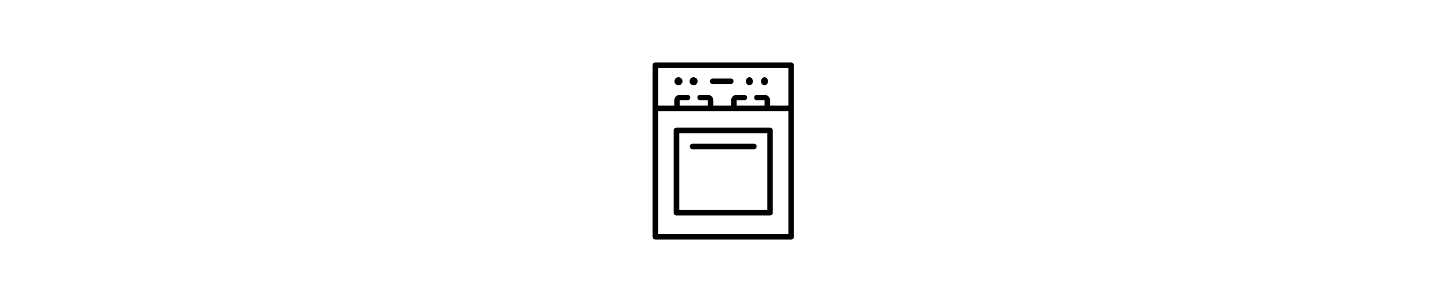 Range oven icon