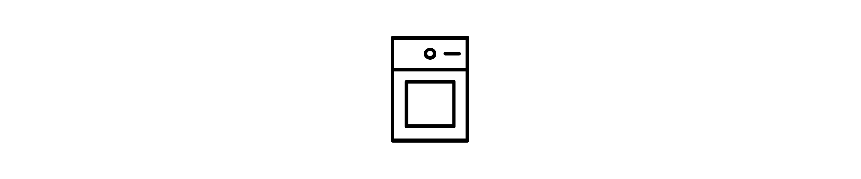 Front load washing machine icon