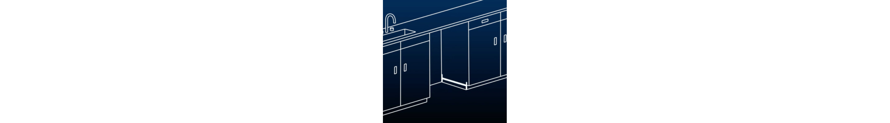 Dishwasher opening depth