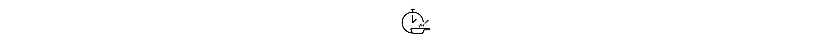 Set timer and stir as needed icon
