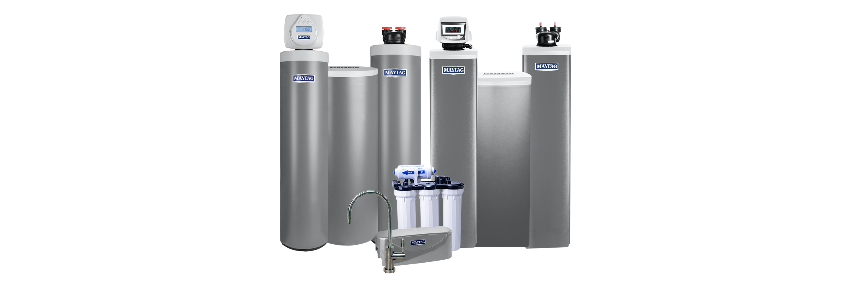 A Maytag® water treatment can help keep your water clean.