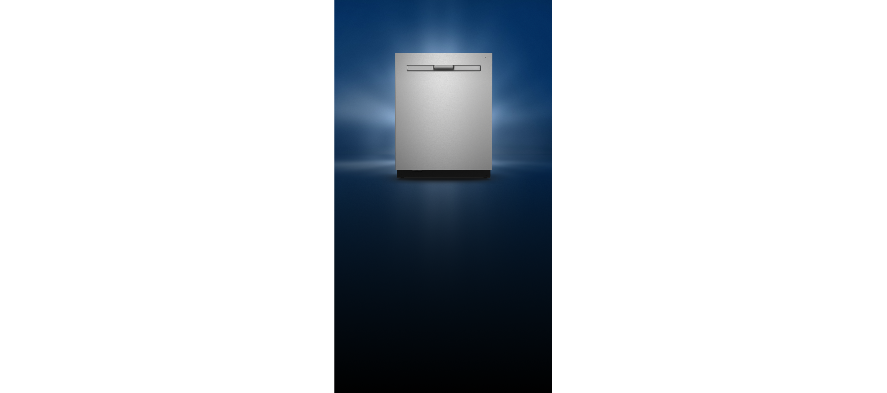 Top Control Dishwasher with Third Level Rack and Dual Power Filtration