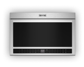 Maytag® appliances in stainless steel.