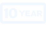 10 year warranty icon