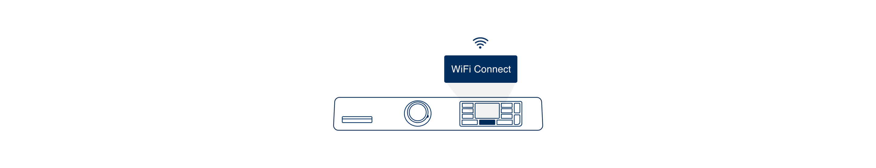 Step 5. Press and release the WiFi button.