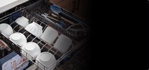 Bowls in the Maytag® 3rd Level Rack Wash Zone.