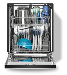 Maytag® top control dishwasher.