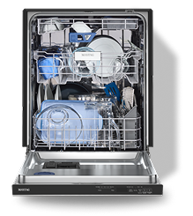 Maytag® top control dishwasher.