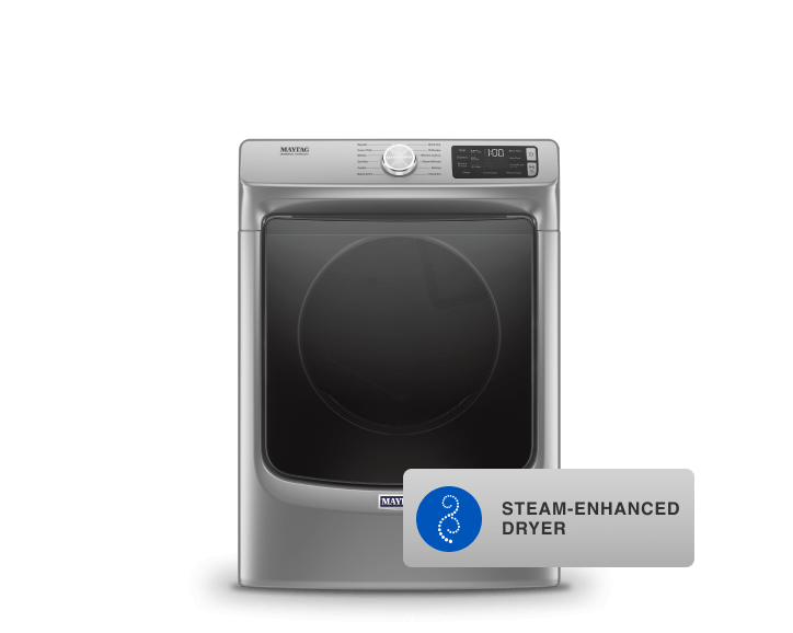 Maytag® front load dryer.