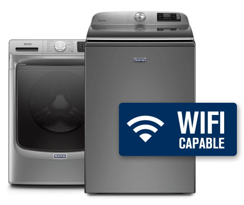 Top load and front load washing machines