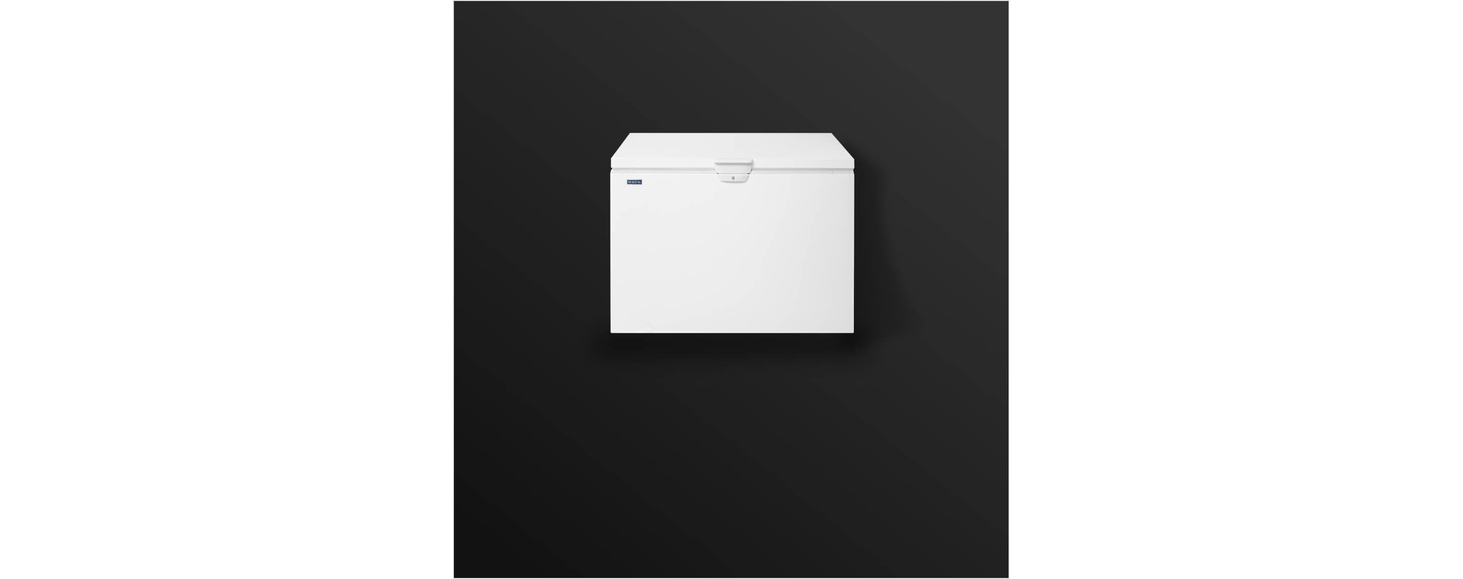 A Maytag® chest freezer.