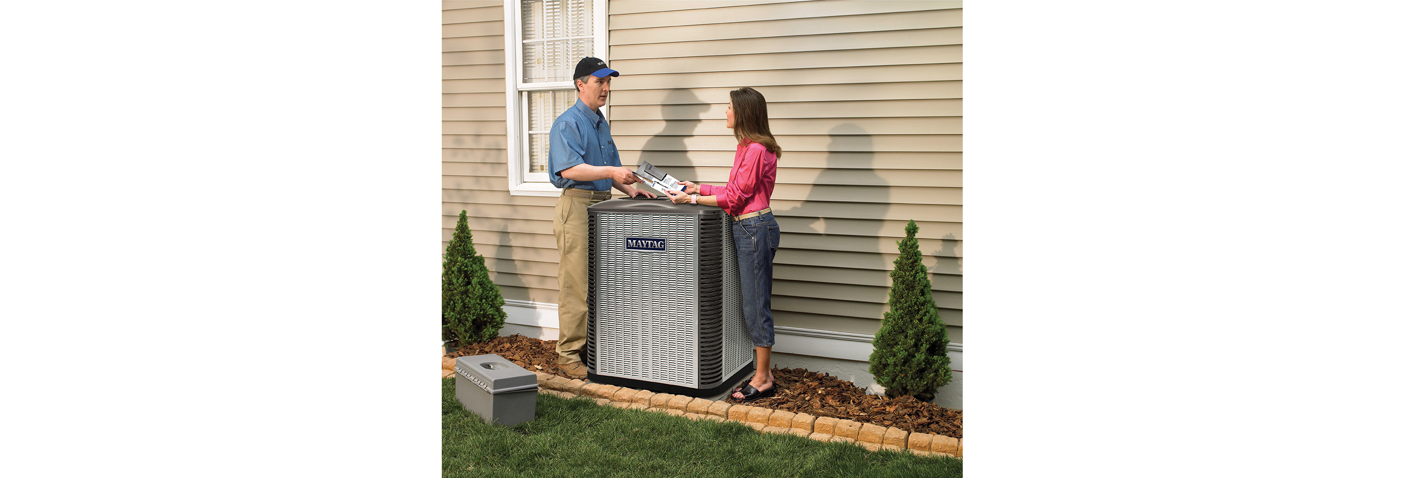 Maytag Dealer Installing HVAC system