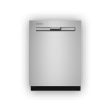 A Maytag® dishwasher in stainless steel.