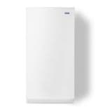 A white Maytag® upright freezer. 