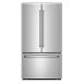 A Maytag® french door refrigerator in stainless steel.