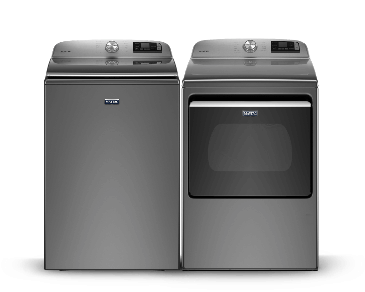 Maytag® top load laundry pair.