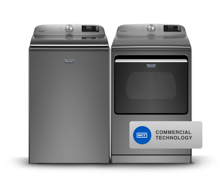 Maytag® top load laundry pair.