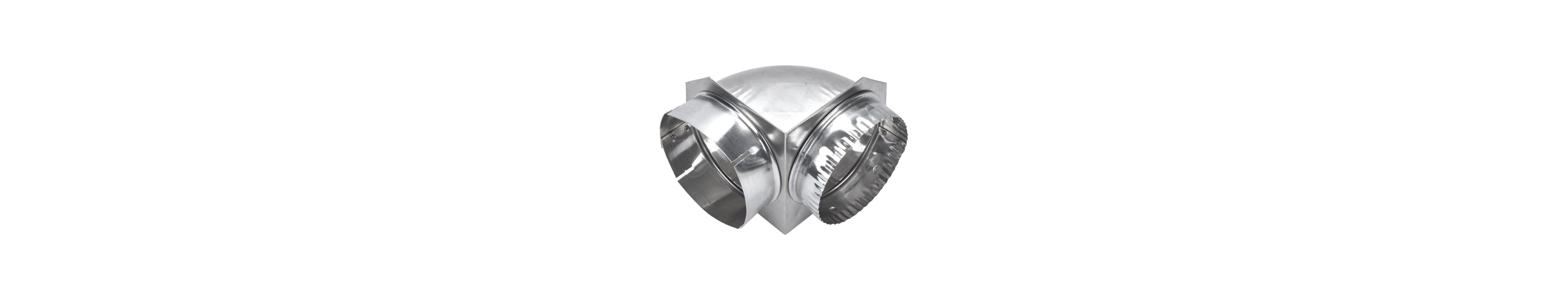 Dryer elbow vent connector.