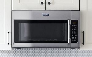 Maytag® over-the-range microwave.