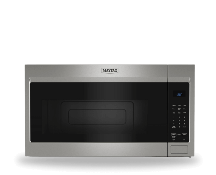 Maytag® over-the-range microwave.