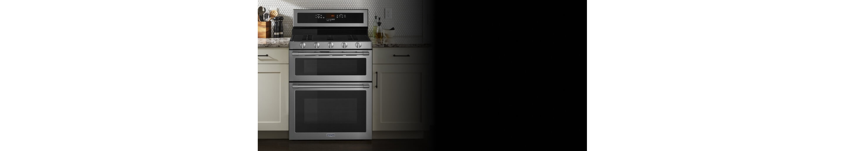 Maytag® double oven range