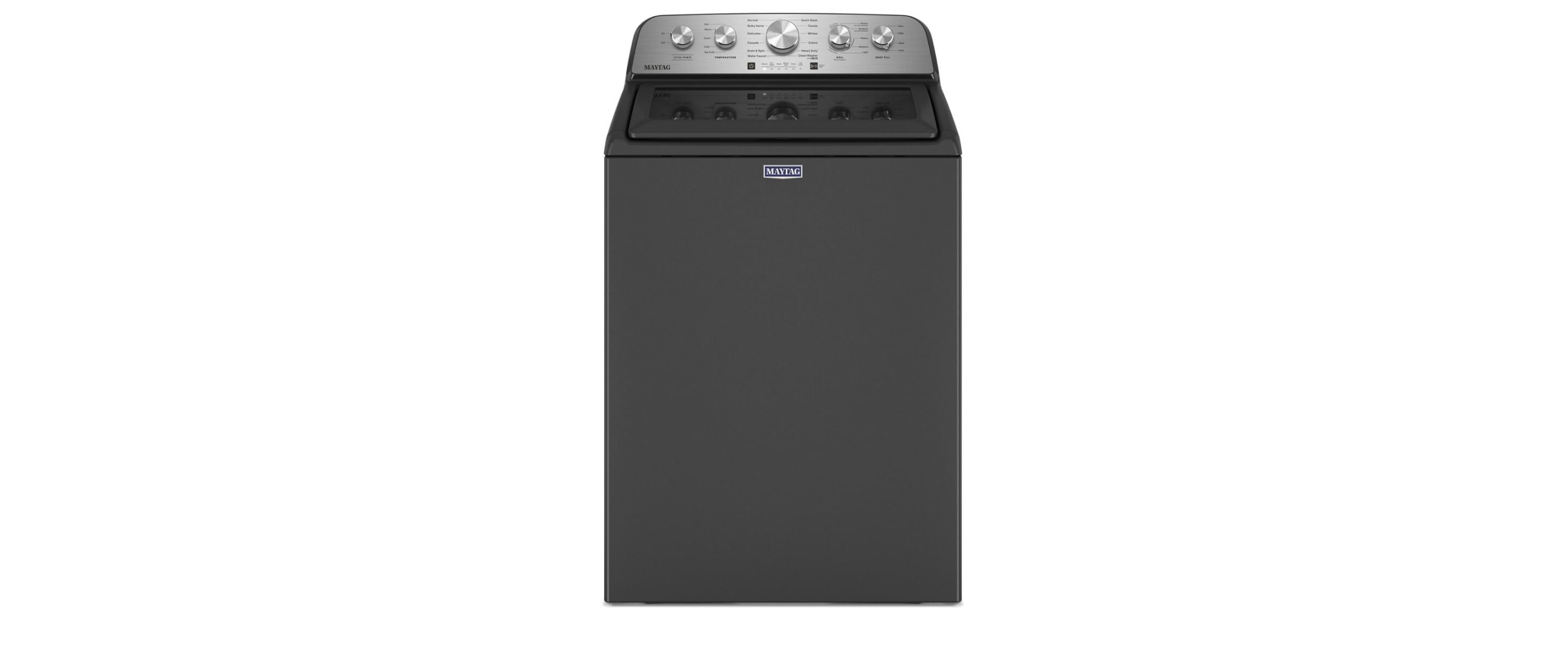 Maytag® Top Load Washer with Extra Power in Volcano Black