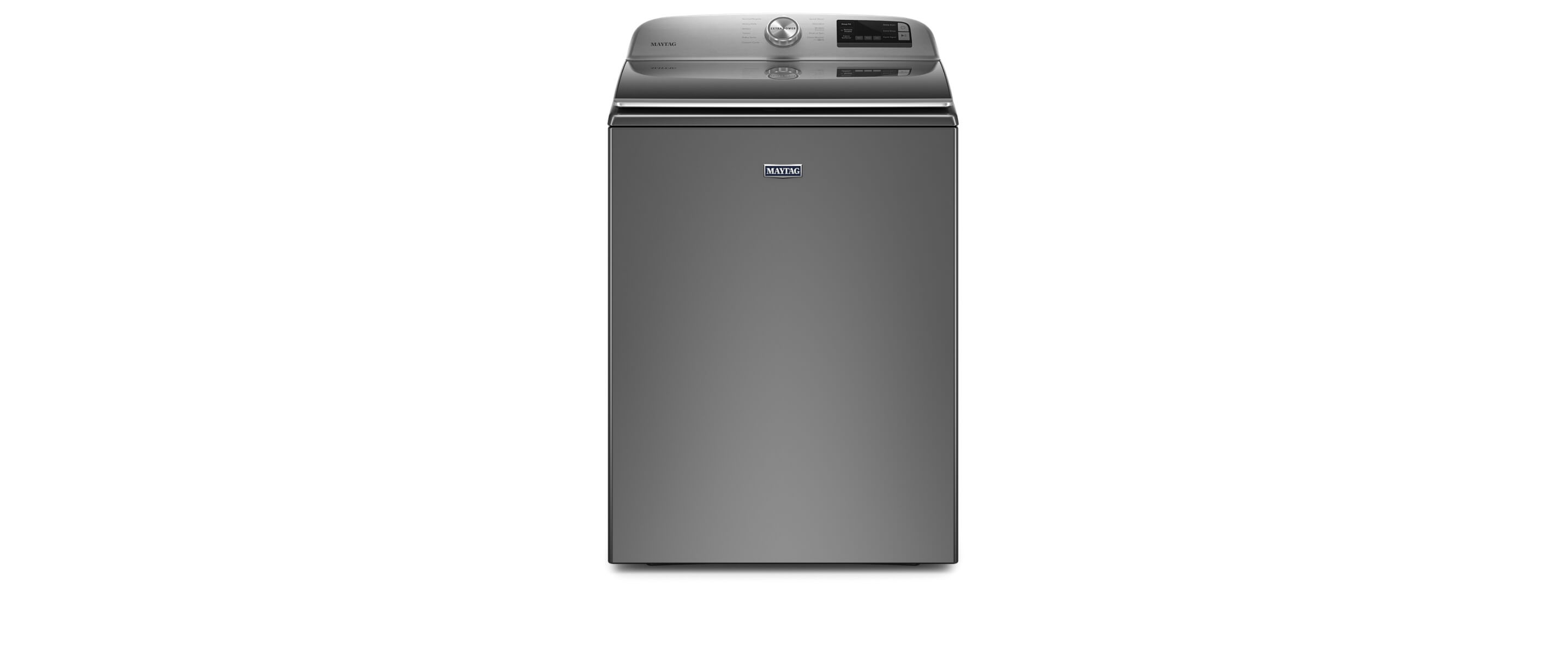 Maytag® Smart Top Load Washer with Extra Power in Metallic Slate