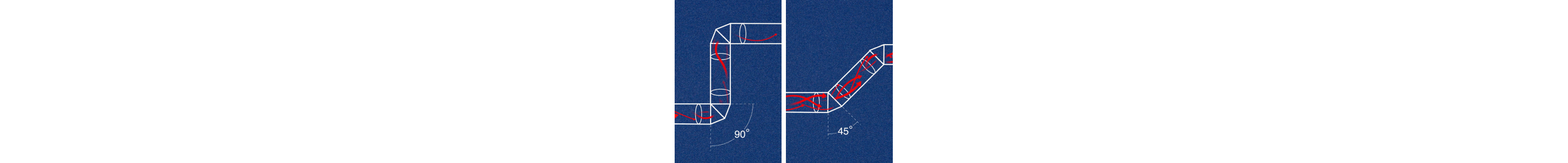 Graphic of a dryer vent hose