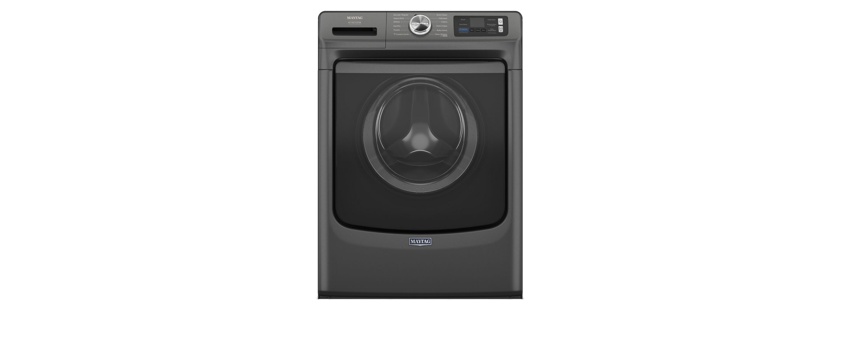 Gray Maytag® Smart Washer