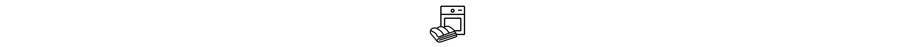 Front load washer with blanket icon