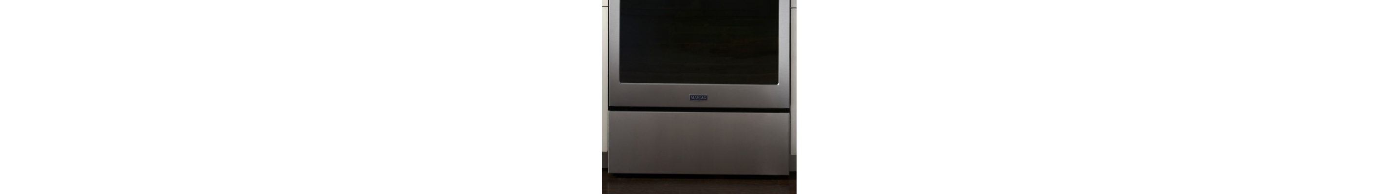 Warming drawer on a Maytag® oven
