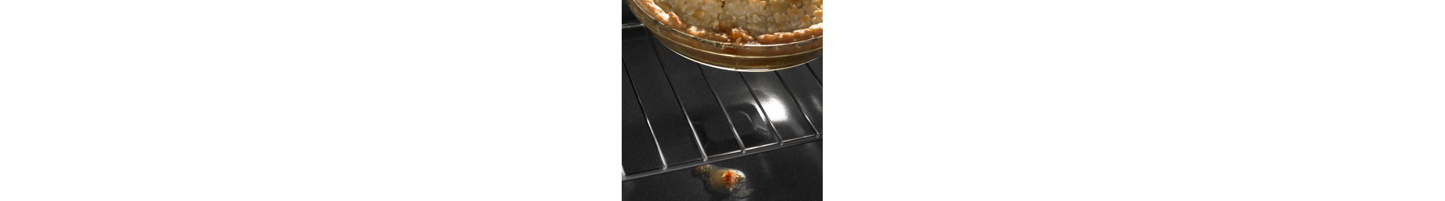 Oven hidden bake tray